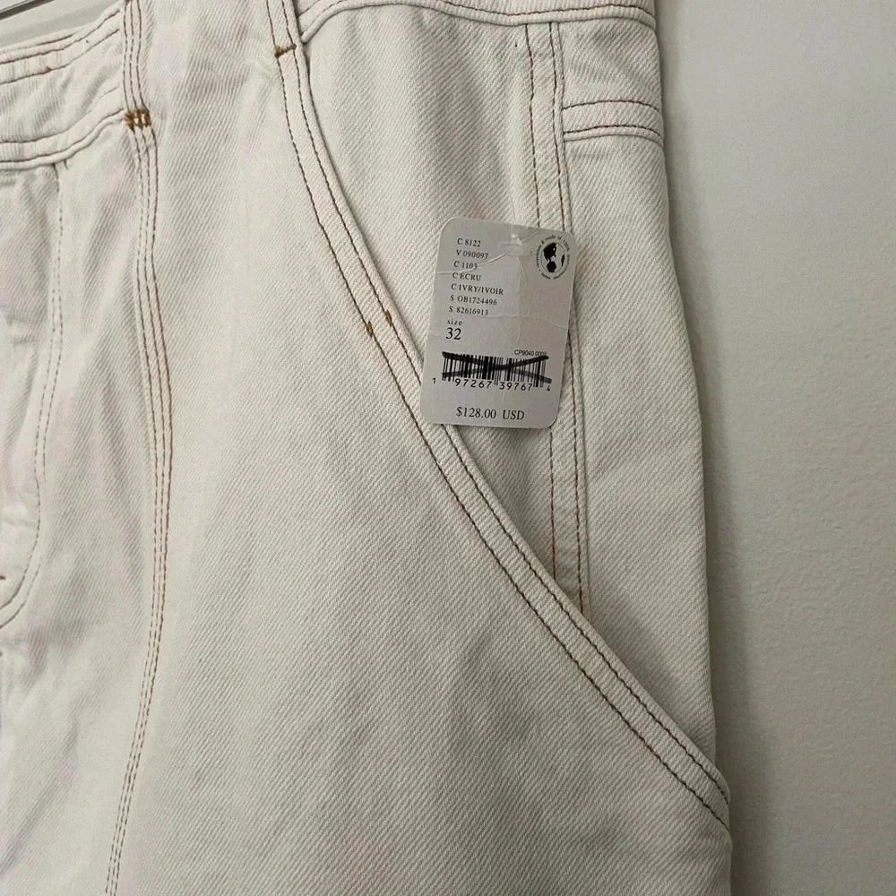 NWT Free People We The Free Judd Carpenter Jeans 
Size 32 - Picture 13 of 14